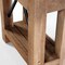 Alaterre Furniture Millwork 22" Wood and Zinc Metal End Table with Shelf AWMW0271Z - alternate 5
